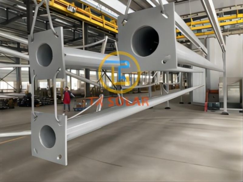 9 meter street light pole materials and types