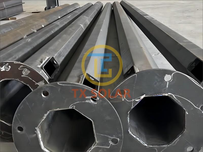 9 Mtr octagonal pole application and craft