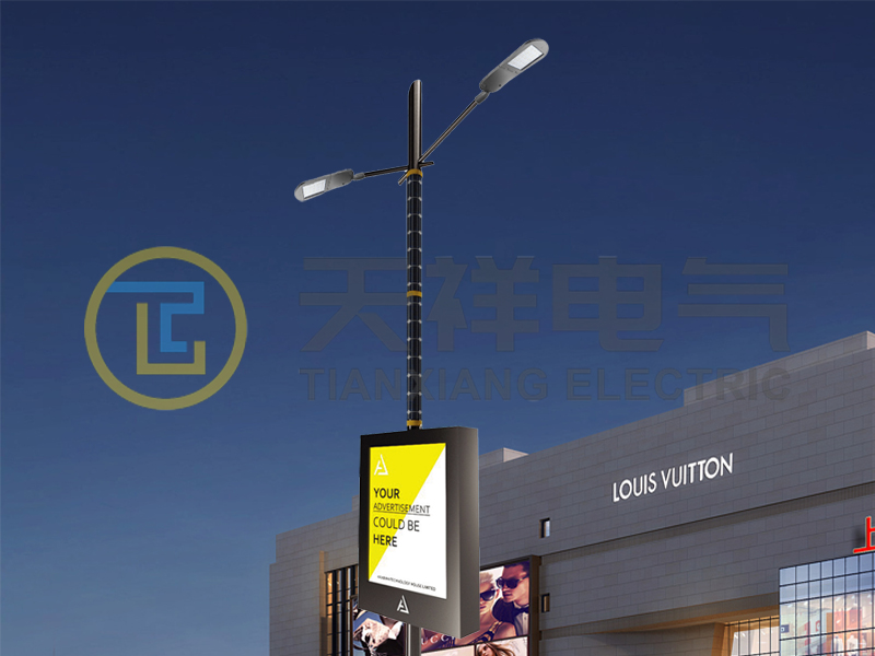 Benefits of solar smart poles with billboard