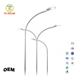 Cast Bent Light Pole