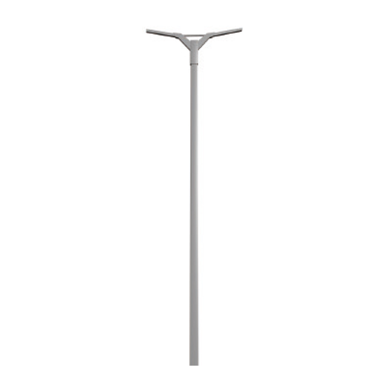 Double Arm Hot-Dip Galvanized Street Light Pole