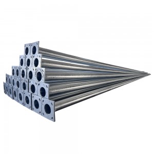 CE Certified Hot-Dip Galvanized Steel Light Pole
