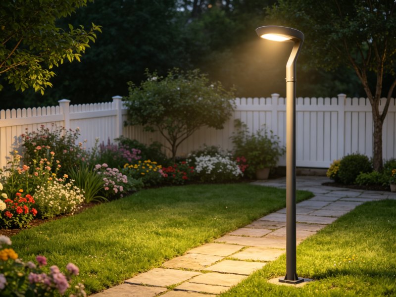 How to make outdoor garden light poles last longer when used for long periods of time