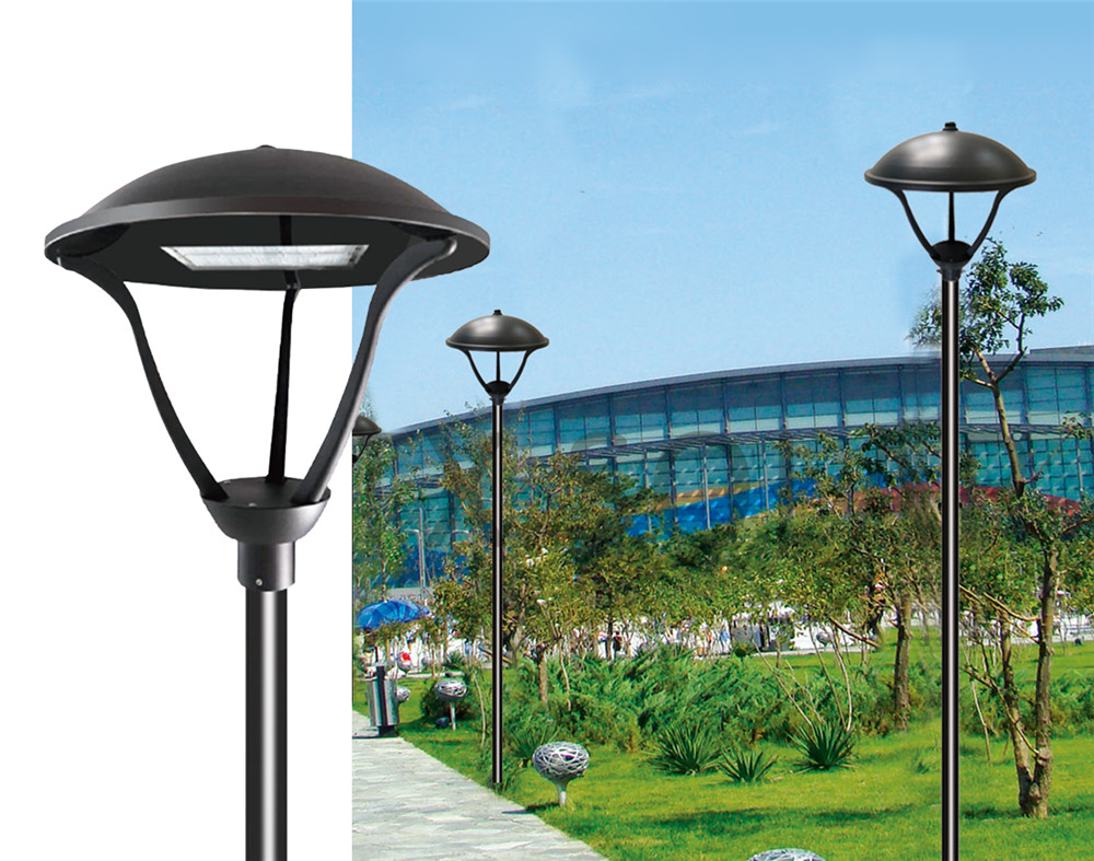 Lighting and wiring method of outdoor garden light