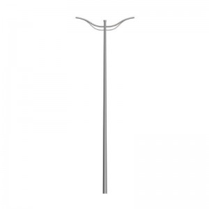 Double Arm Hot-Dip Galvanized Highway Light Pole