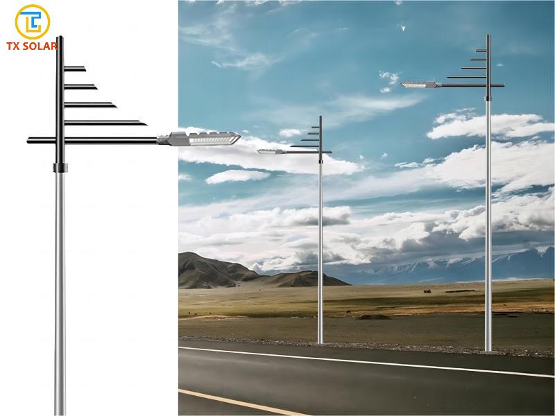 What are the advantages of Q235 street light poles?