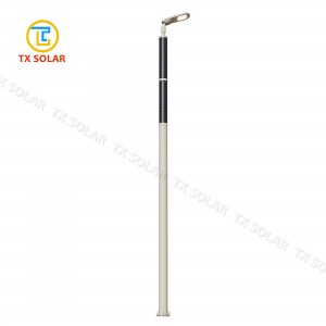 Quick Charge High Lumen Semi-Flexible Solar Pole Light