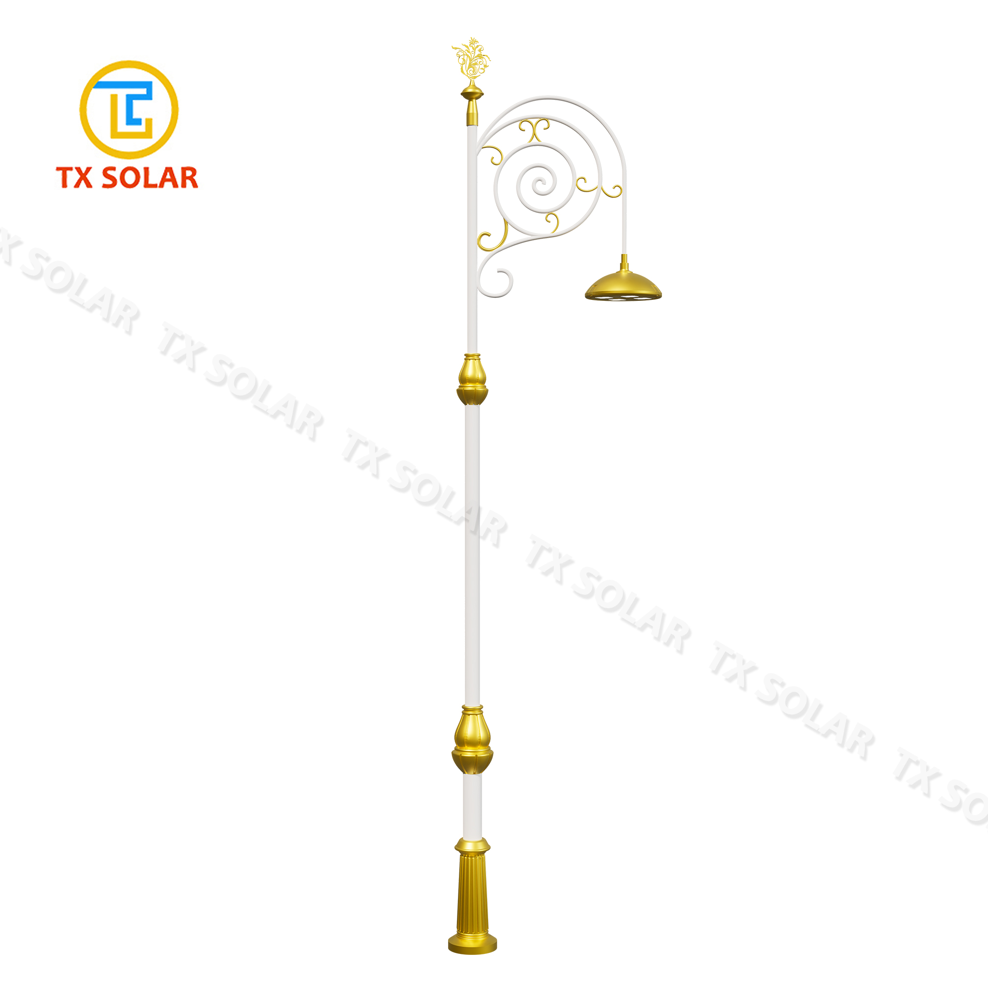 Smart Dimming Carved Design Decorative Garden Light