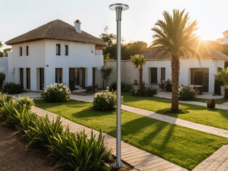 Checklist for engineering procurement of solar-powered courtyard lights