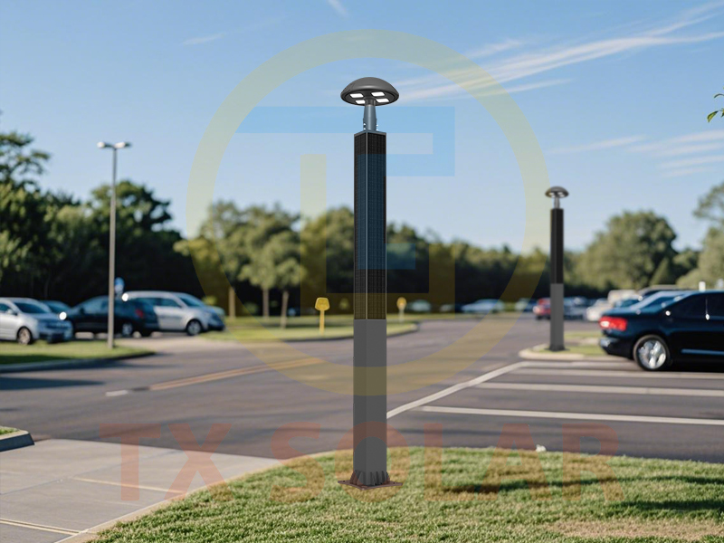 Features of solar integrated garden lights