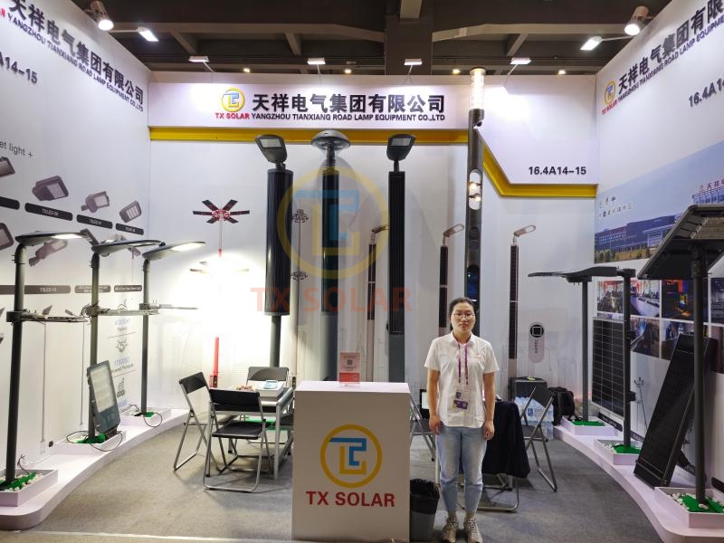 The 138th Canton Fair: Tianxiang Solar Pole Light