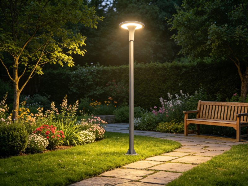 How to choose a battery for solar-powered garden lamps