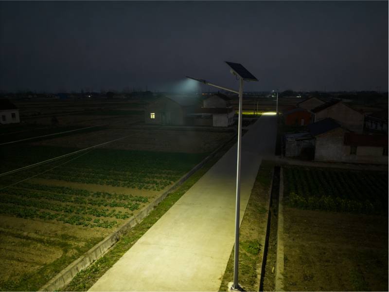 How are lithium batteries for solar-powered street lights composed?