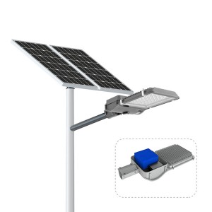 Factory directly supply 60w Solar Street Light 6000 Lumens - Solar street light Built-in LiFeP04 lithium battery -Tianxiang