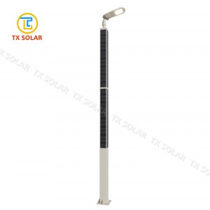 Hot Selling Waterproof Square Solar Pole Light Wholesale