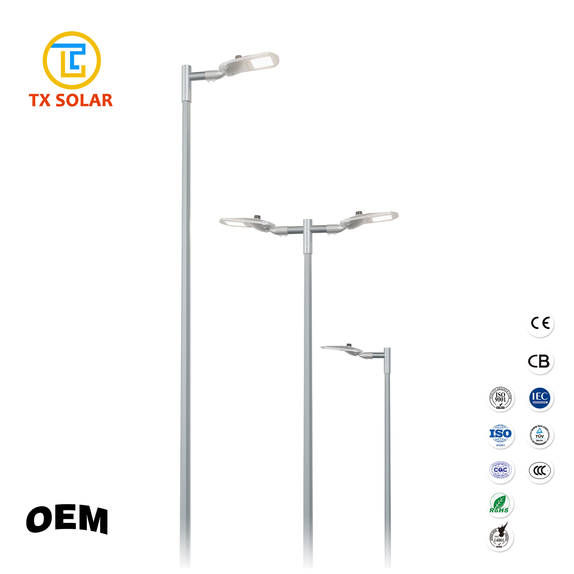 Straight Lighting Pole