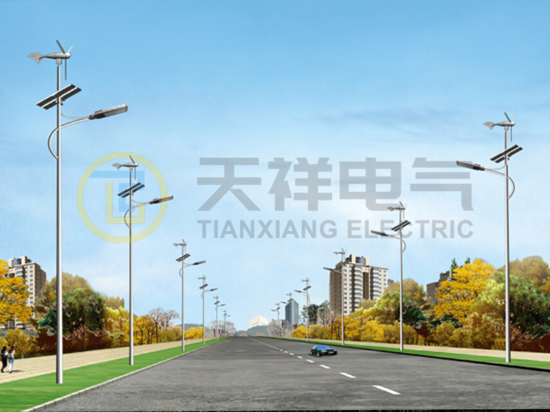 How to install wind solar hybrid street lights?