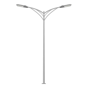 8M Octagonal Street Light Poles