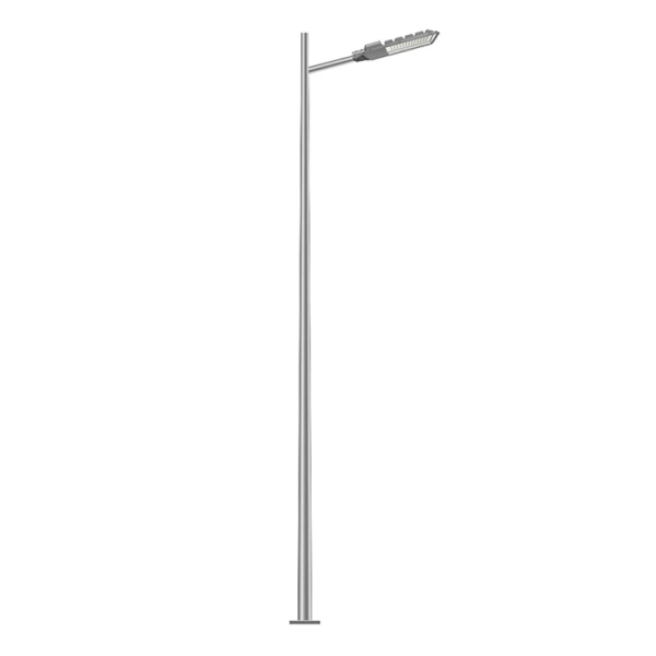 Corrosion Resistant Aluminum Single Arm Light Pole