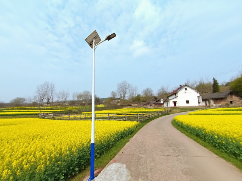 How to choose the power of rural solar street lights