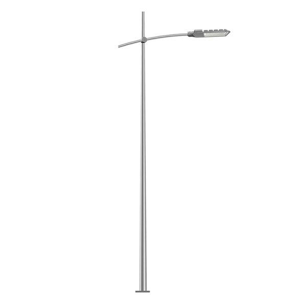 Single Arm Conical Round Light Pole
