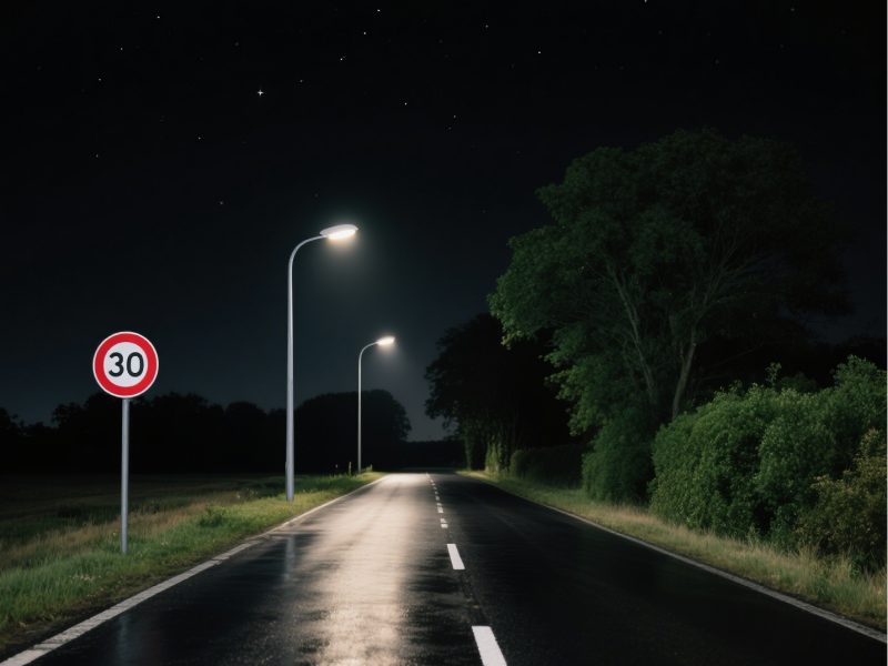 What’s the typical wattage of an road LED street lamp